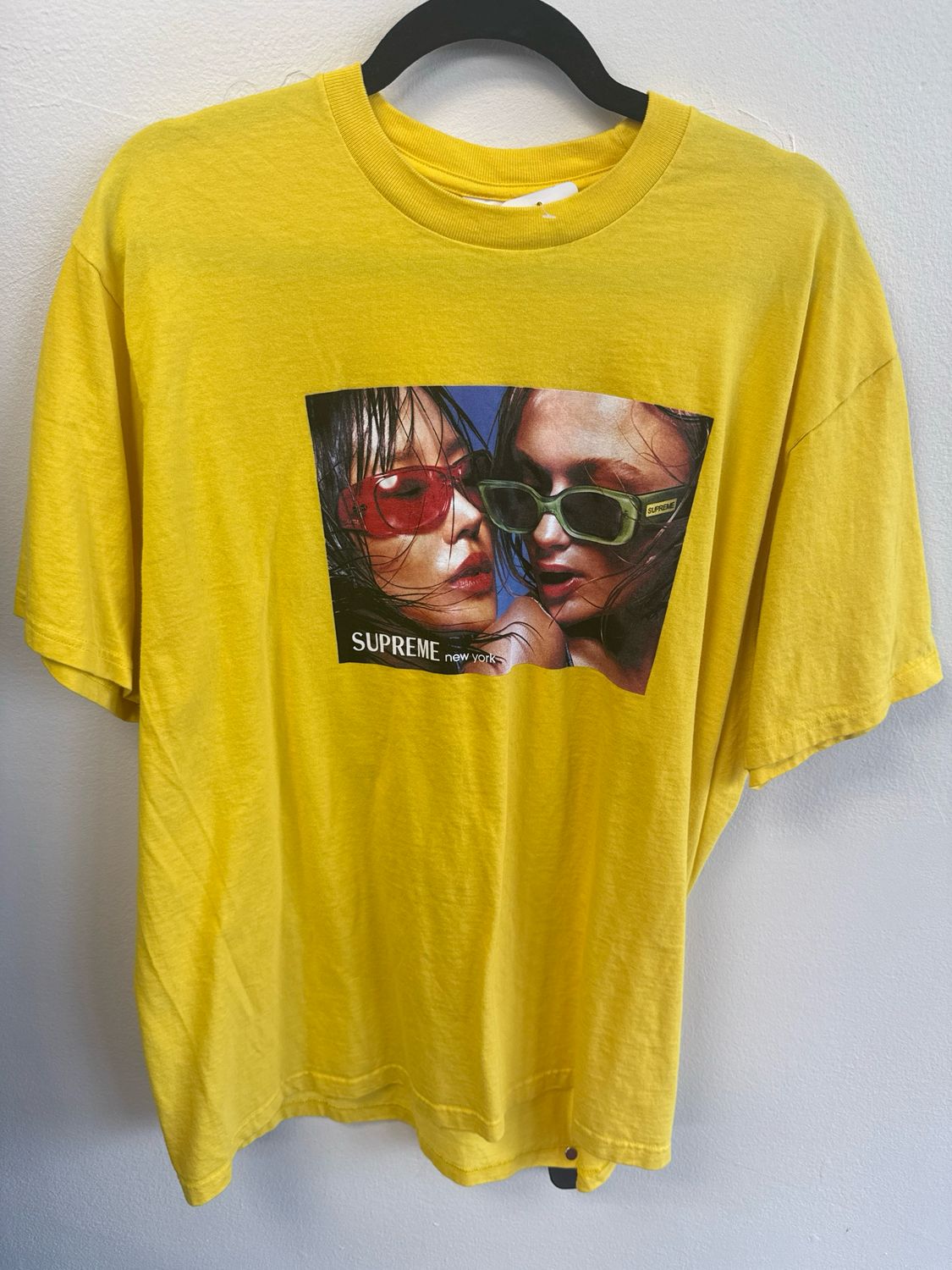 Supreme Eyewear Yellow Tee (used)