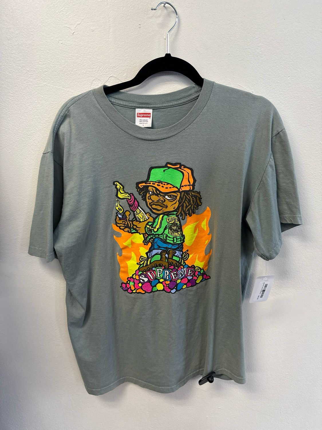 Supreme molotov tee(used)