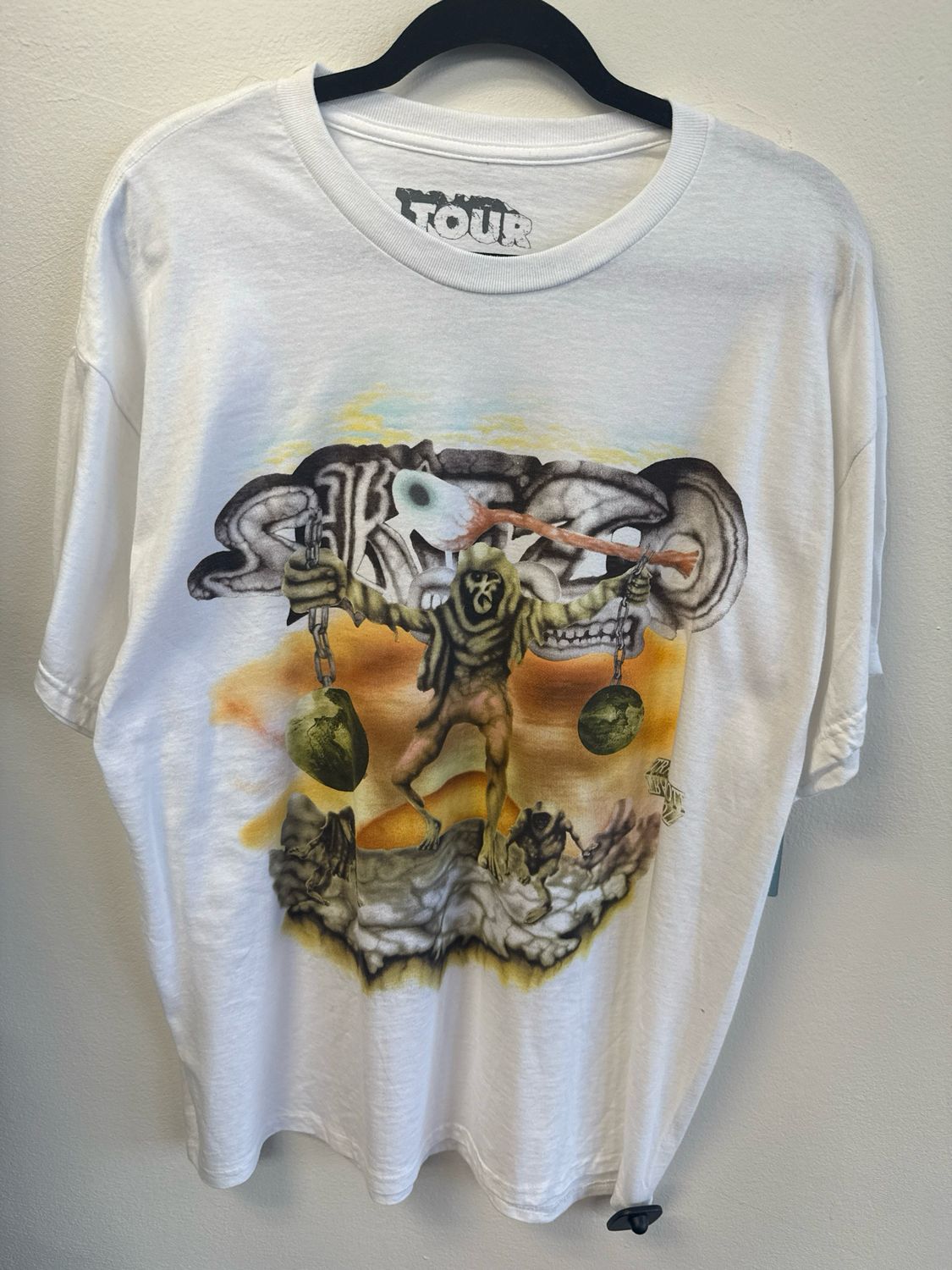 Travis Scott - Skitzo T-Shirt - White - L