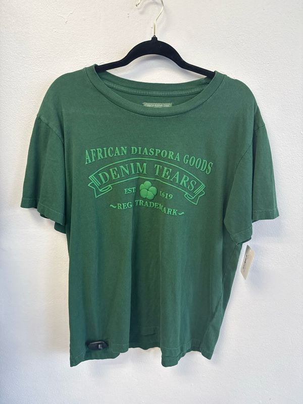 Denim Tears T-Shirt Green/Green Sz:L