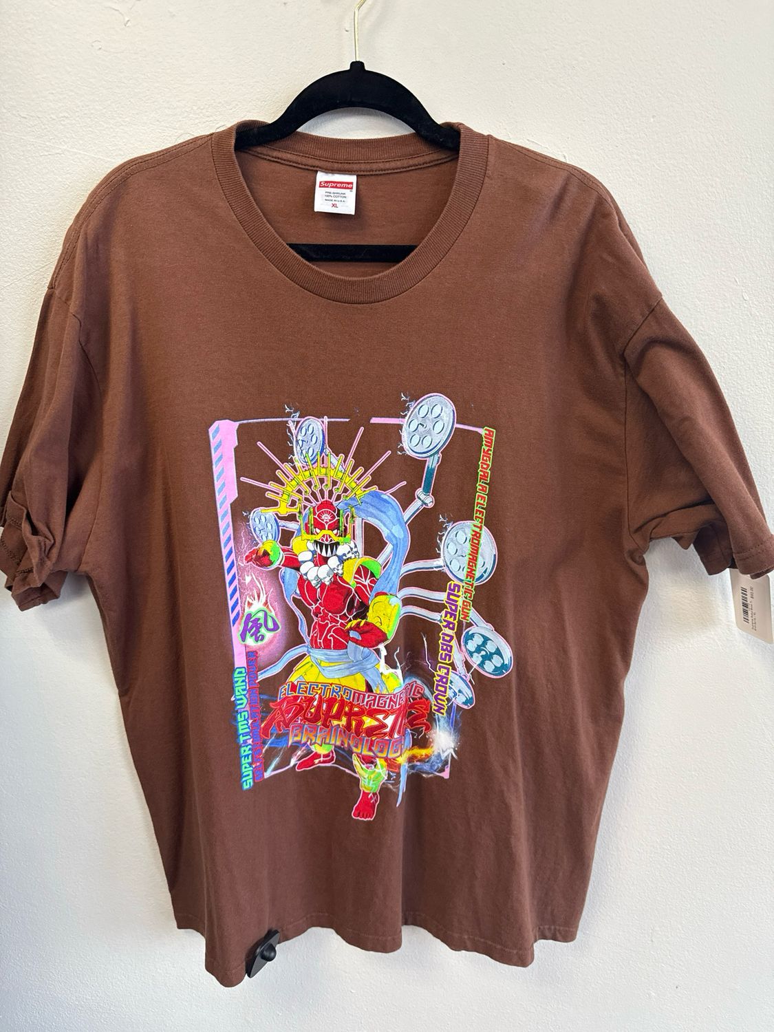 Supreme Robot Brow T-Shirt Sz:XL