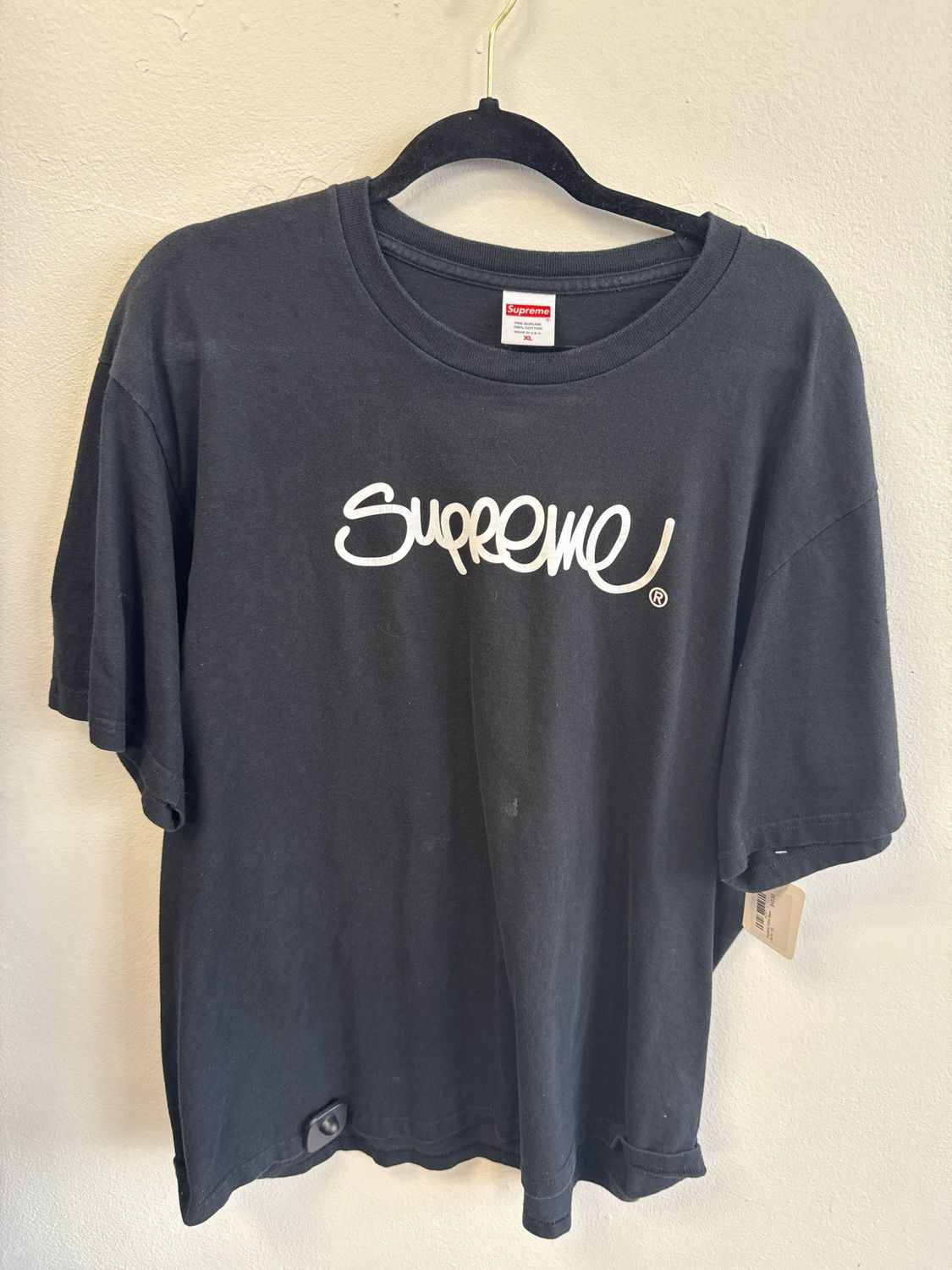 Supreme T-Shirt Black Sz:XL