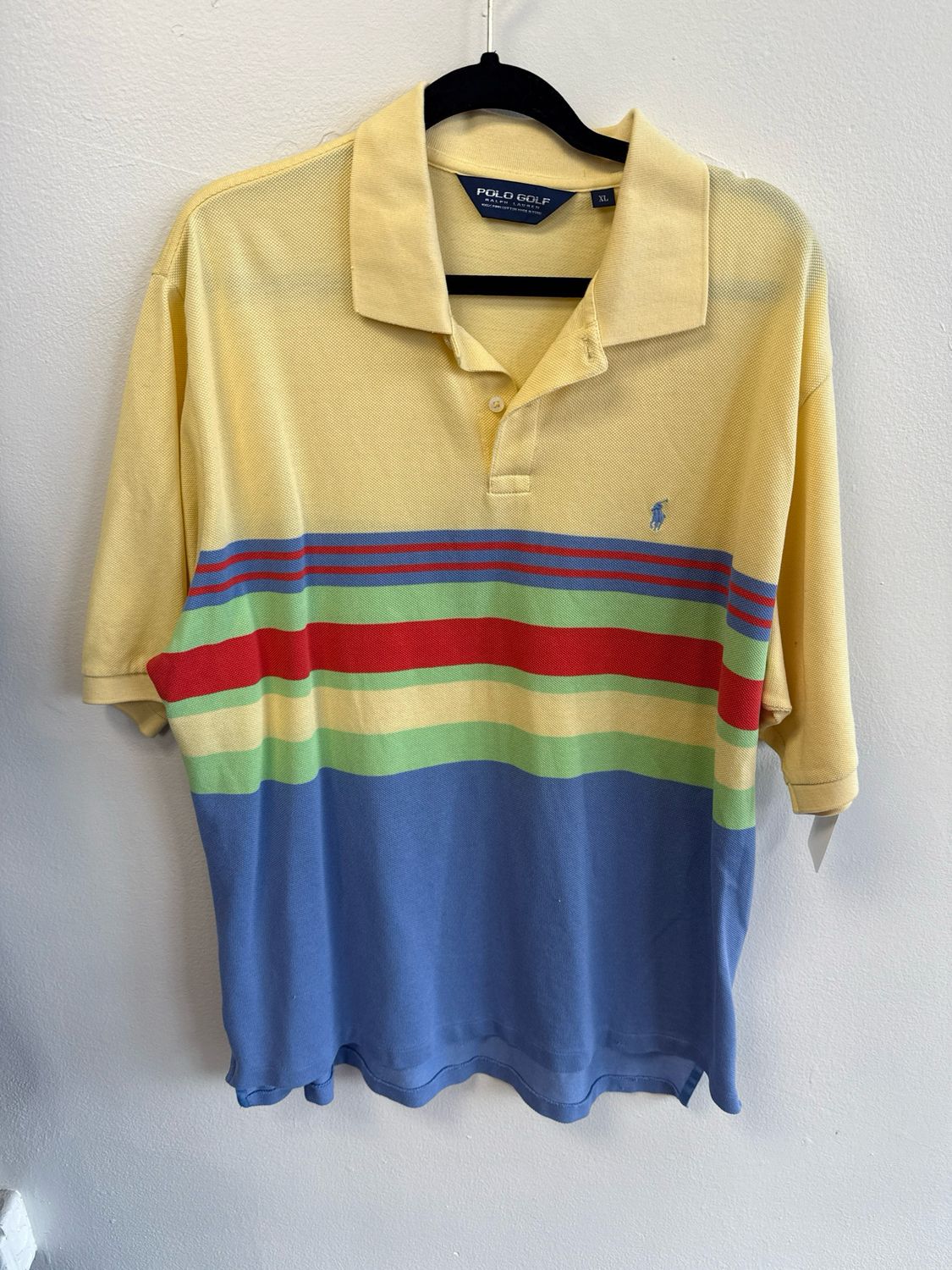 Polo RL Colorblock Polo Sz XL