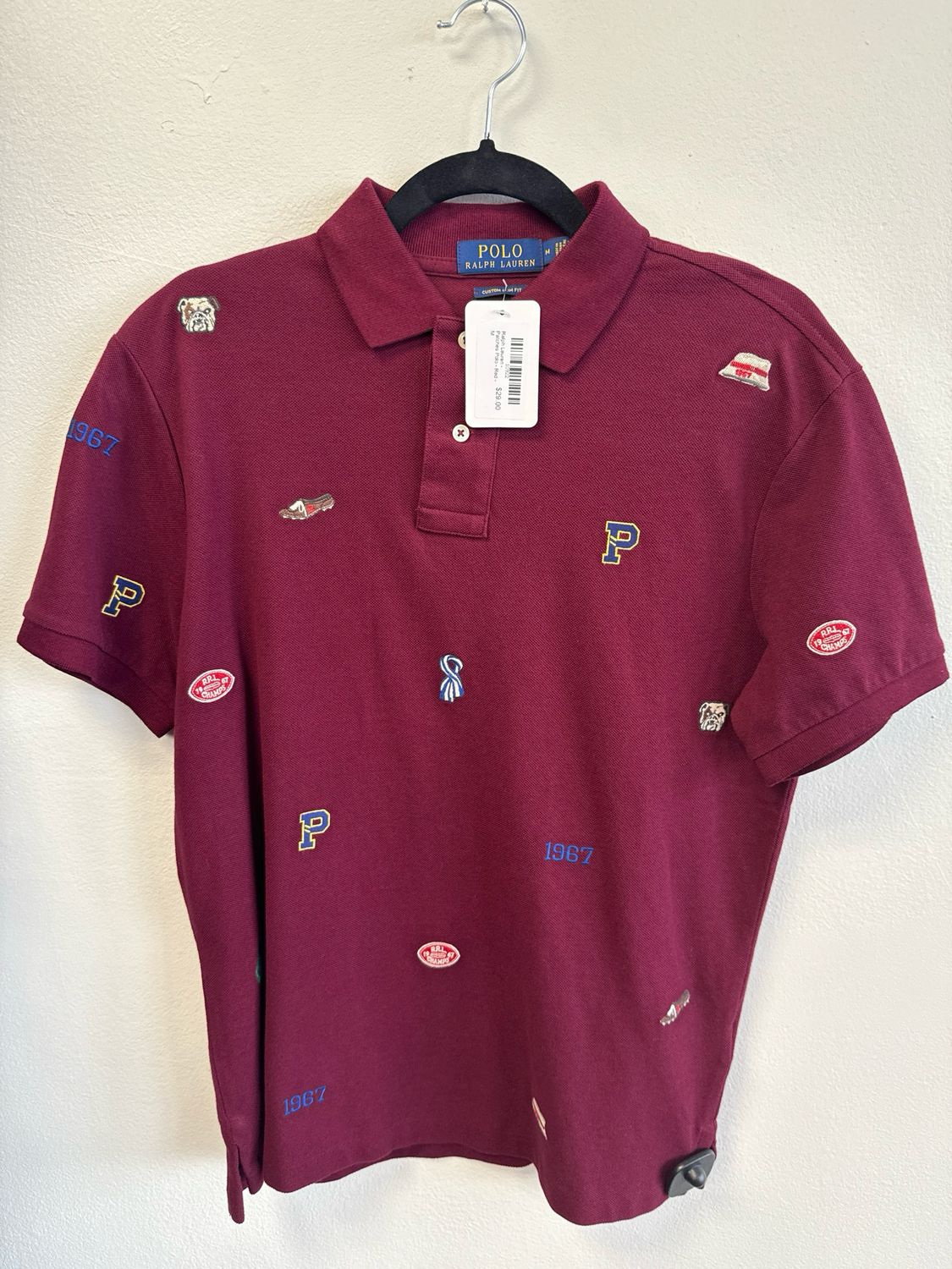 Ralph Lauren - Patches Polo - Red - M