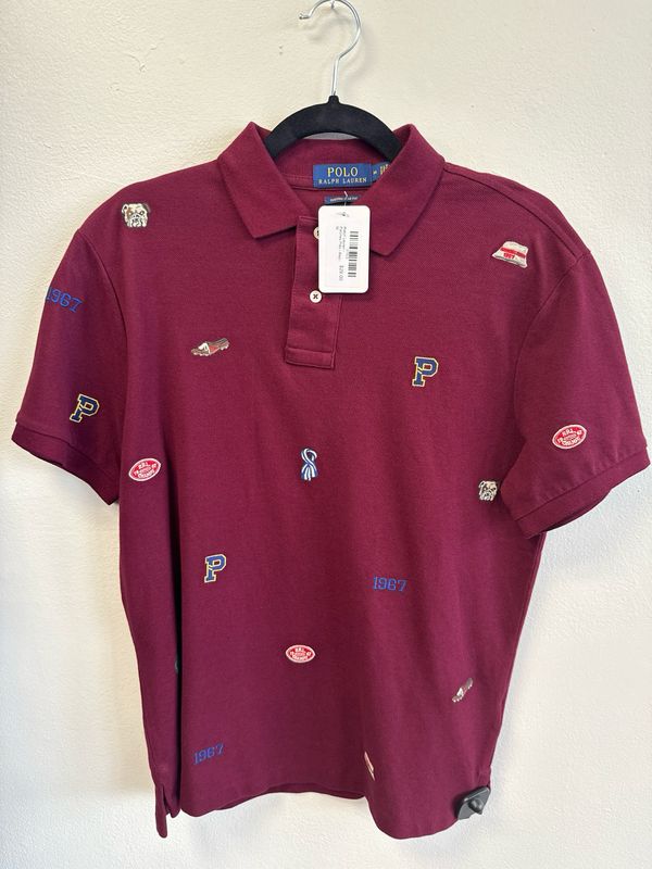 Ralph Lauren - Patches Polo - Red - M