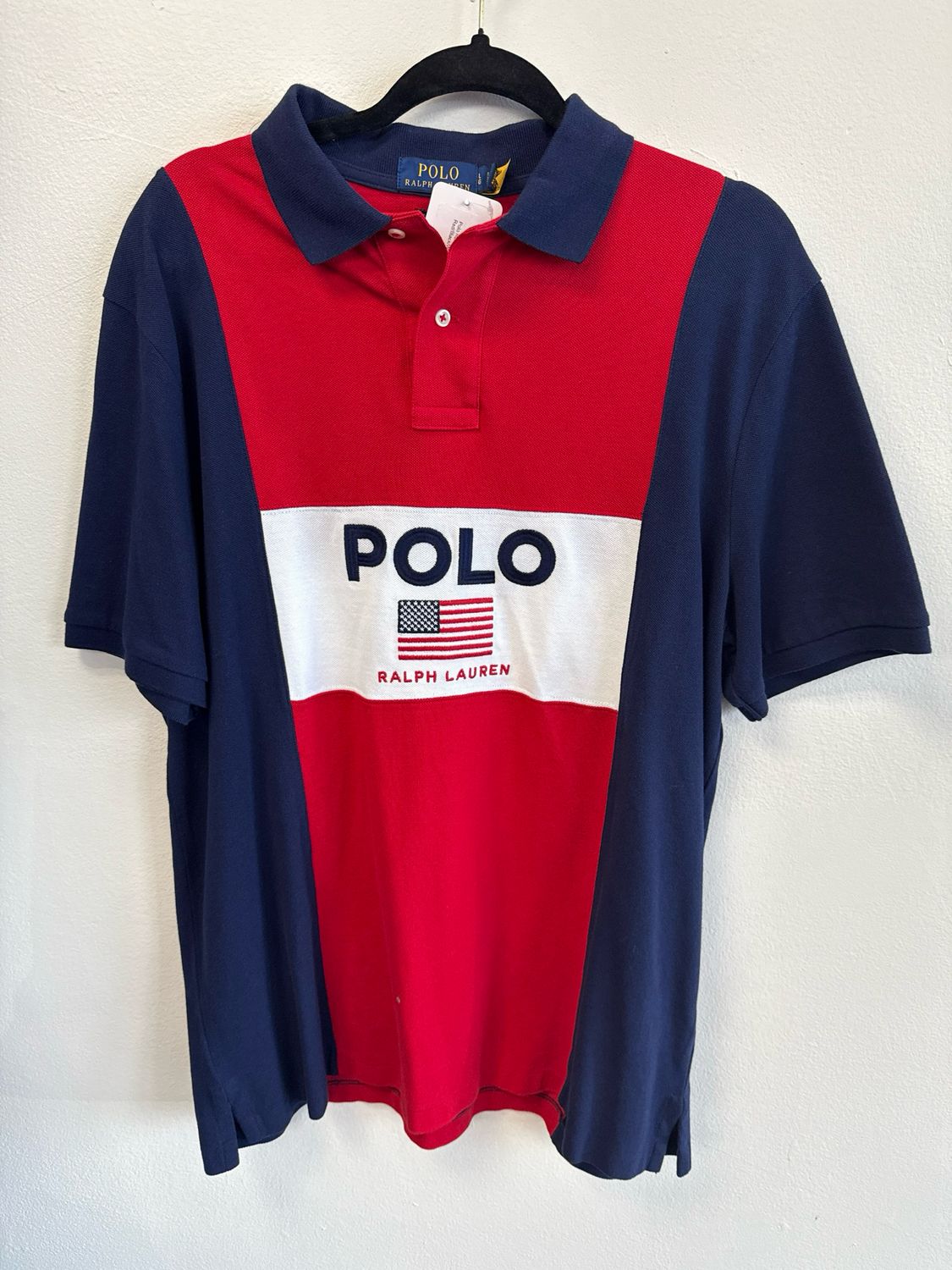 Polo  RL Polo Shirt - Red/Black/White