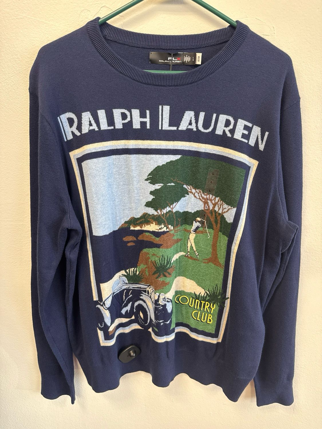 Ralph Lauren Country Club Sweatshirt (NEW) Sz:L