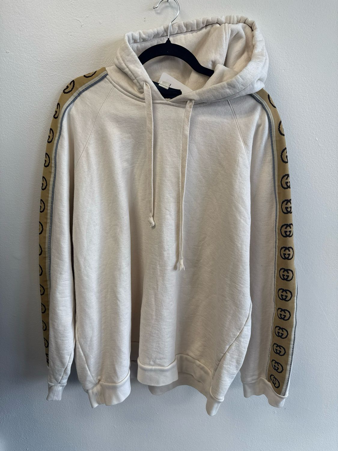 Gucci Tan Pullover Hoodie Sz 2XL