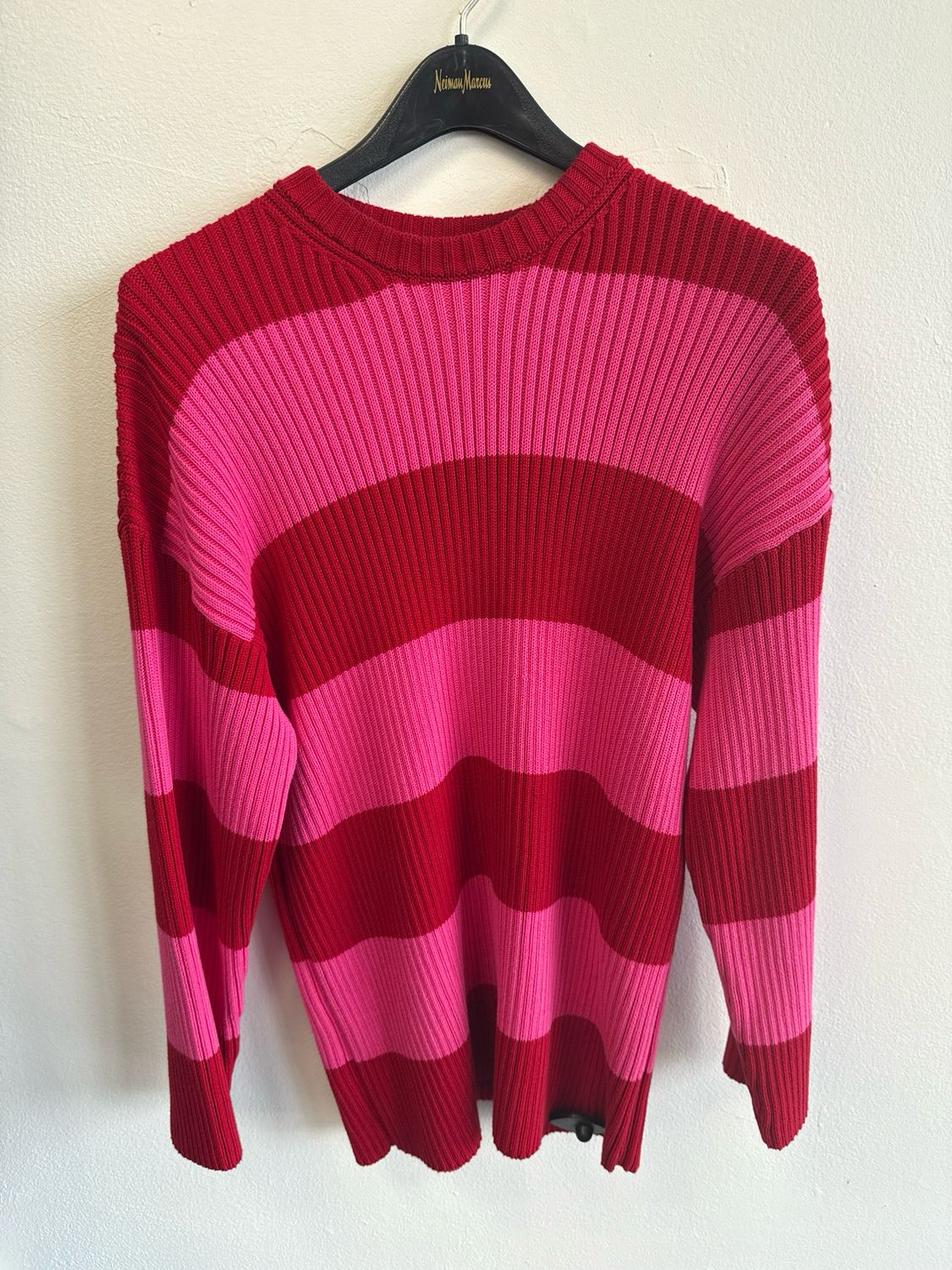 Balenciaga Pink Red Sweater