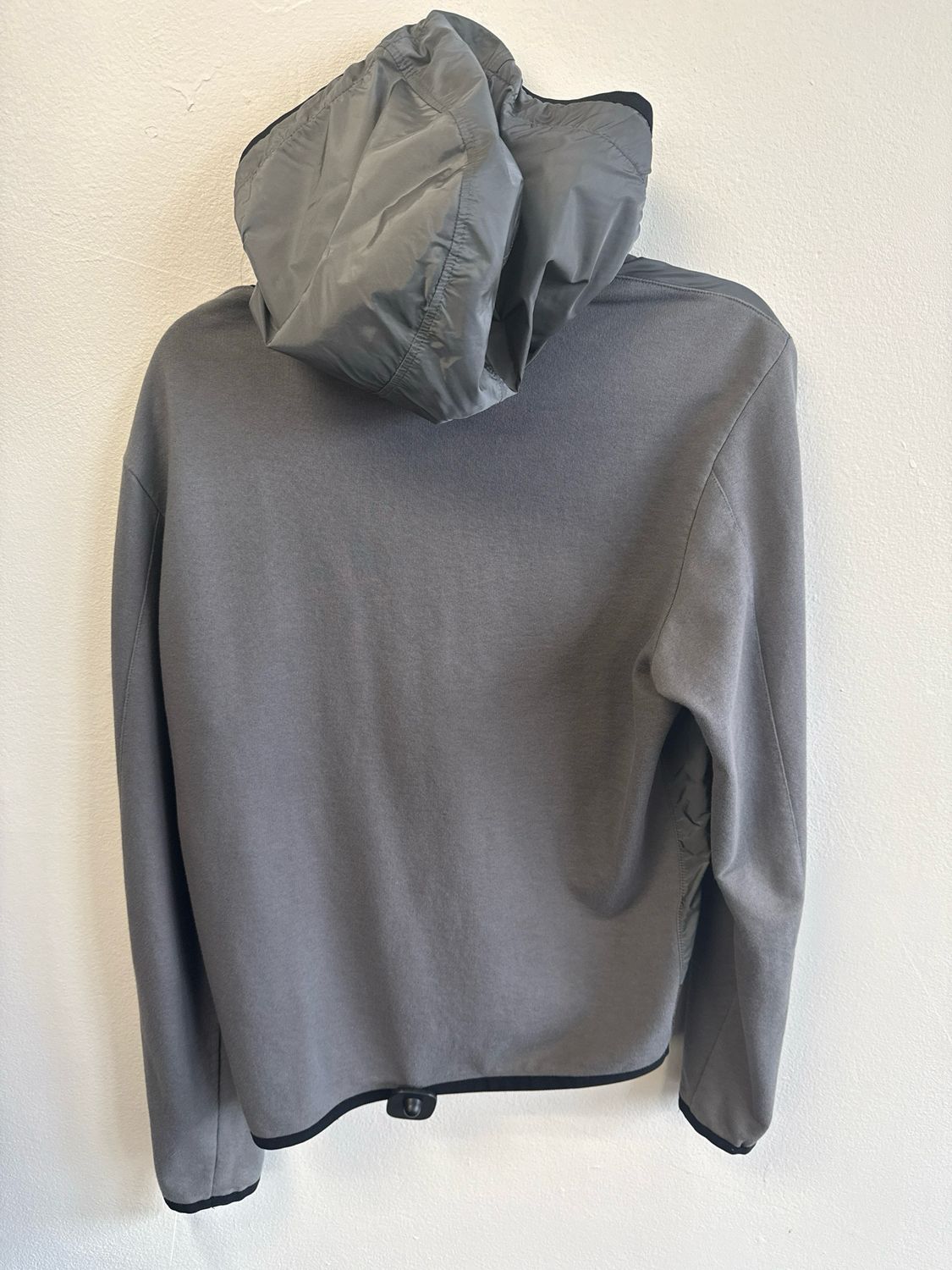 Prada Grey Hoodie Jacket Sz M