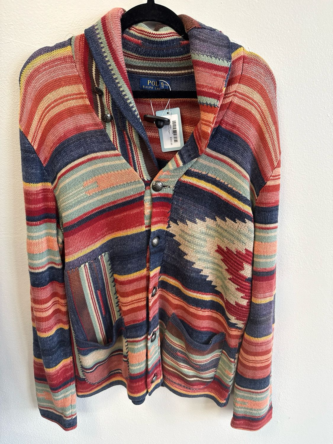 Ralph Lauren - Patchwork Cardigan - M