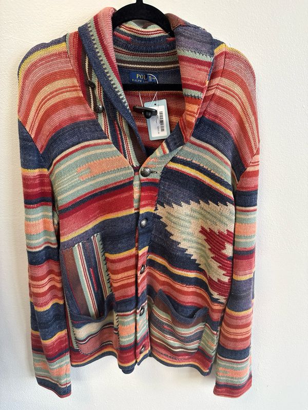 Ralph Lauren - Patchwork Cardigan - M