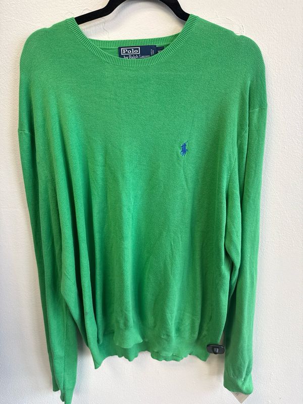 VTG Polo RL Sweater – Light Green