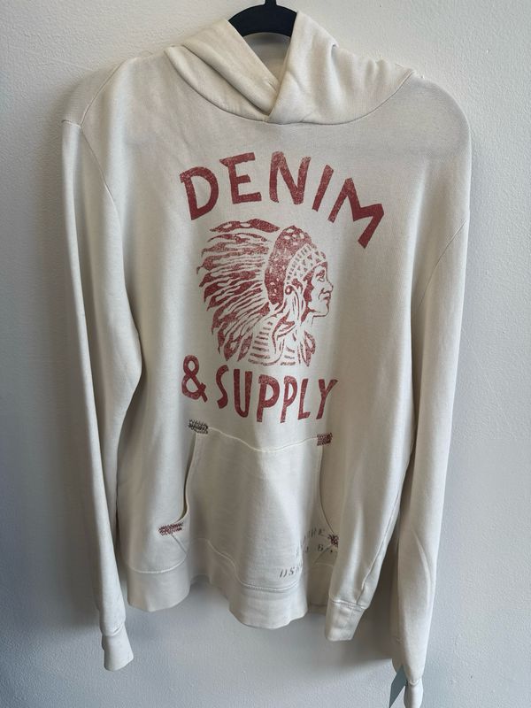 Ralph Lauren Denim &amp; Supply - Hoodie - White - L