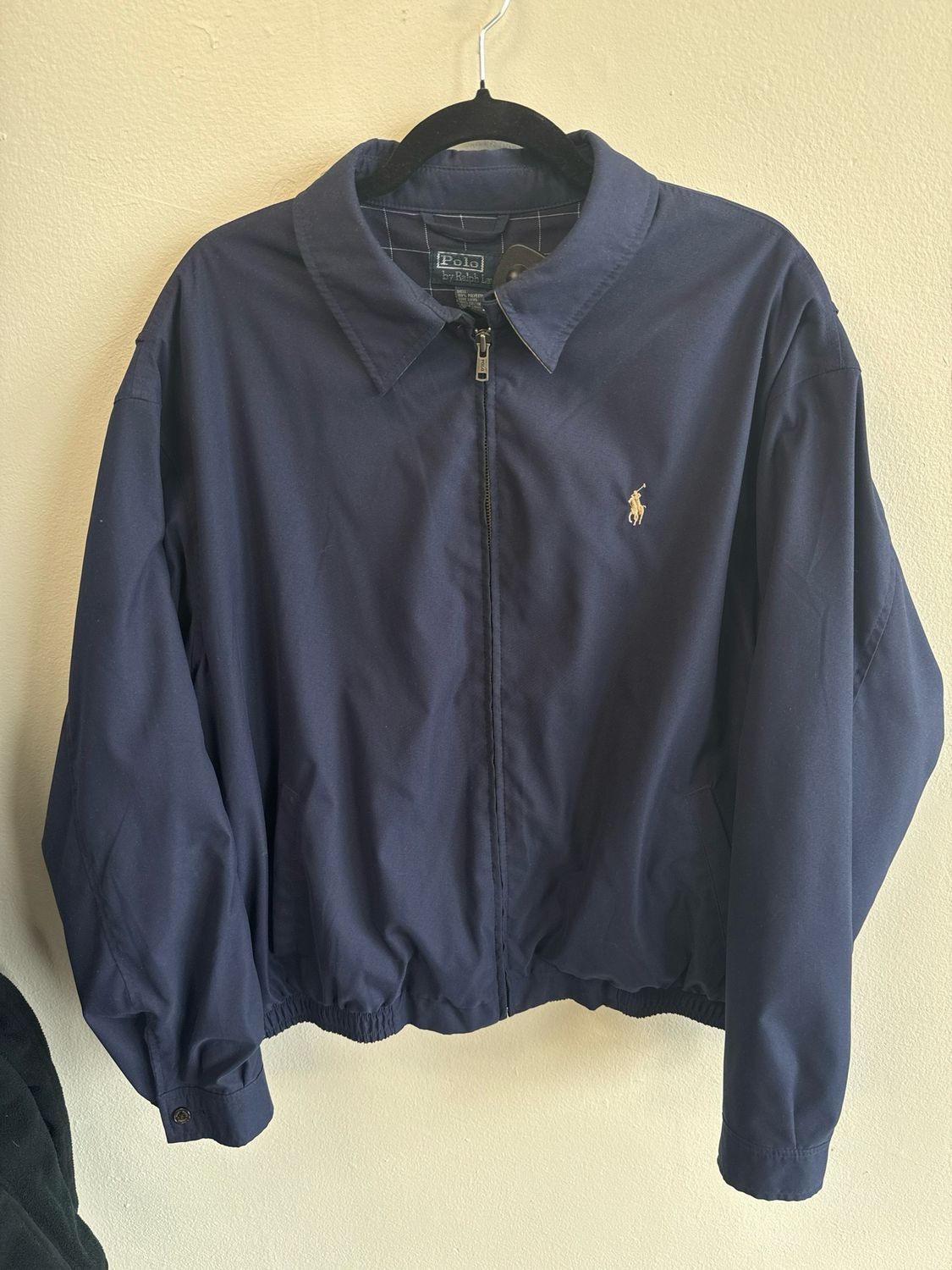 Polo Navy Blue Zip Jacket Sz:XL
