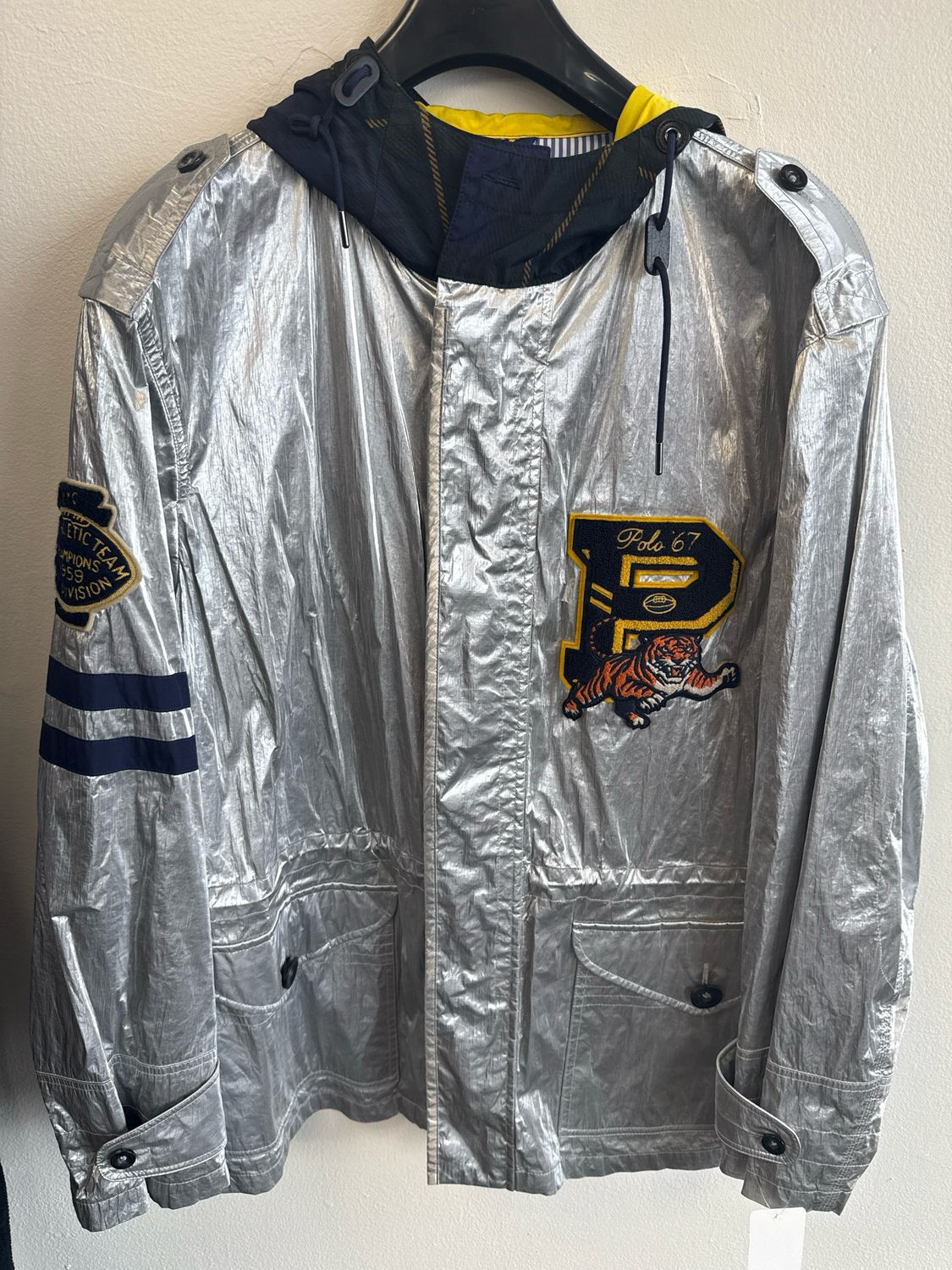 Ralph Lauren Jacket Silver Sz:L