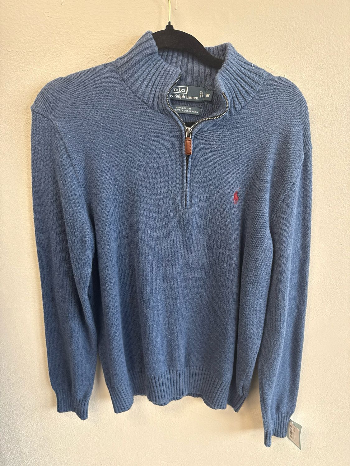 Polo Ralph Lauren – VTG  Qzip Sweater - M