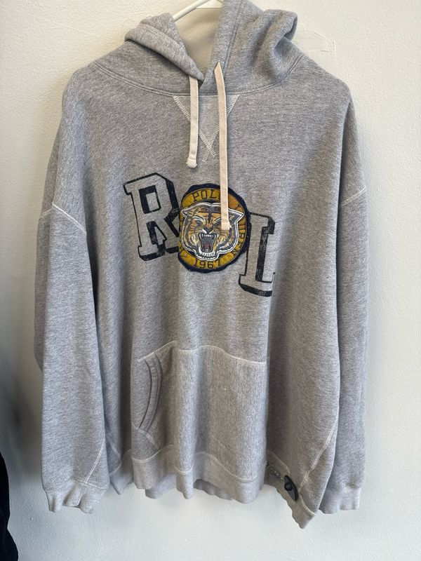 Ralph Lauren - Polo Tiger Hoodie  - Gray – 2XLT