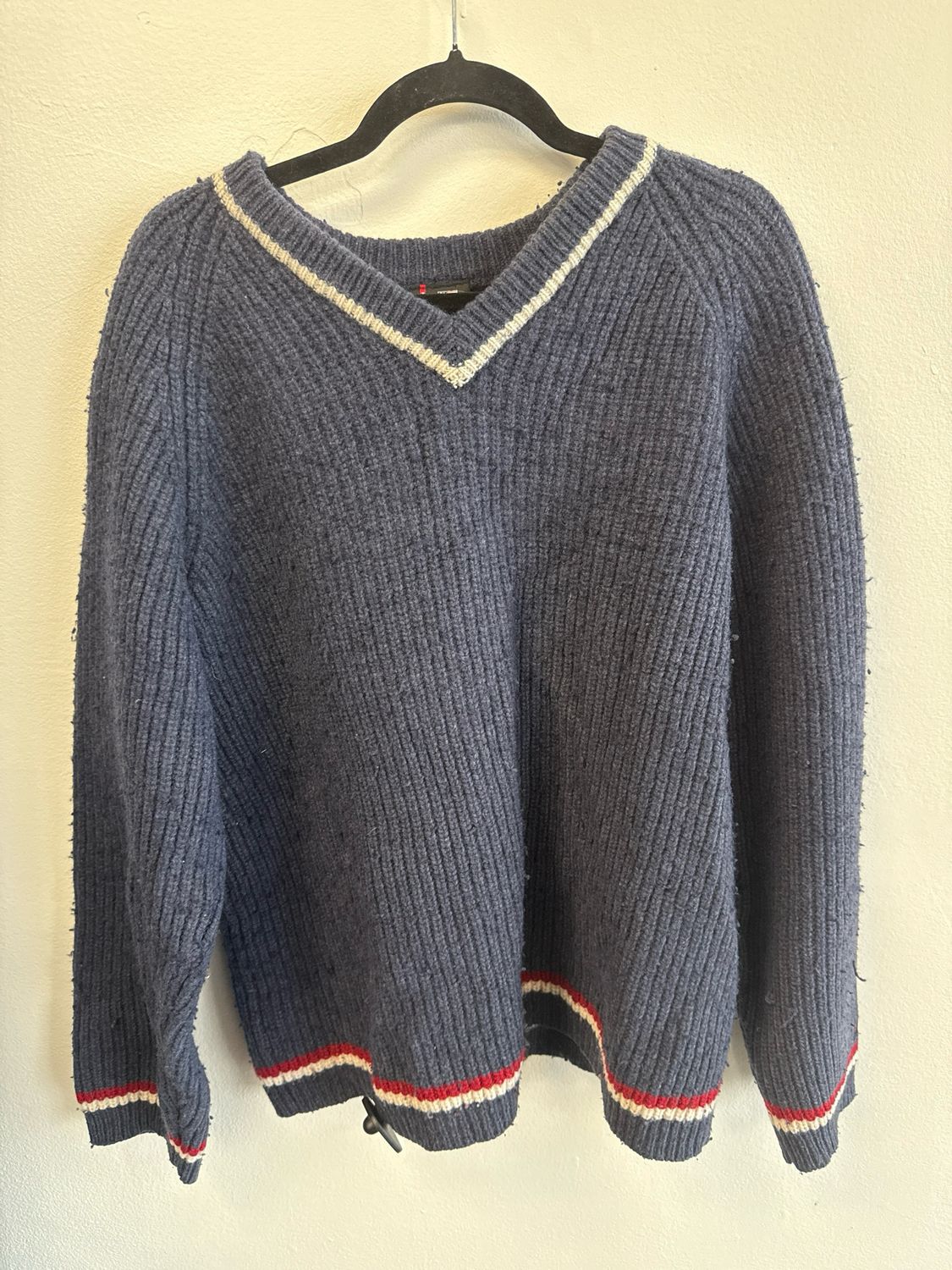 Polo Jeans Navy Knit Sweater Sz 2XL