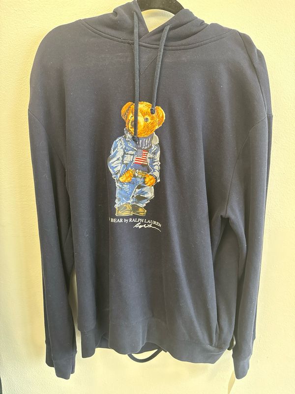 Ralph Lauren - Polo Bear Hoodie  - Blue - 2XL