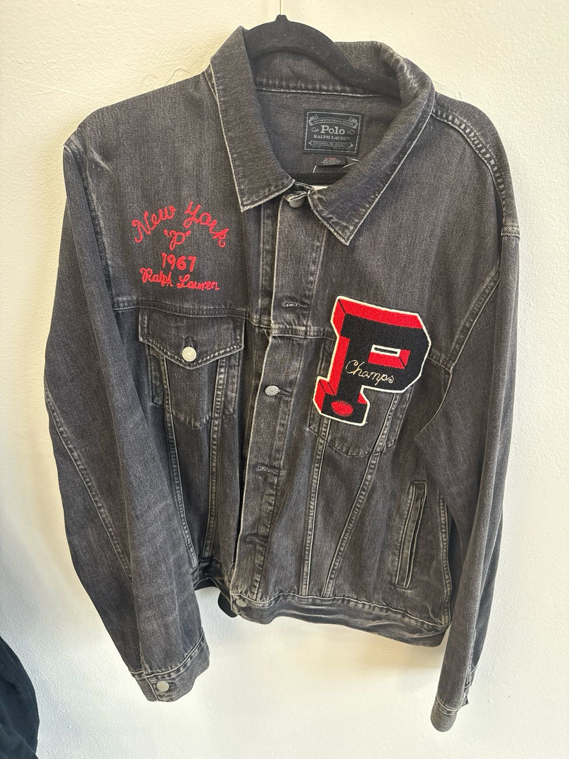 Ralph Lauren Denim Polo jacket Sz xl