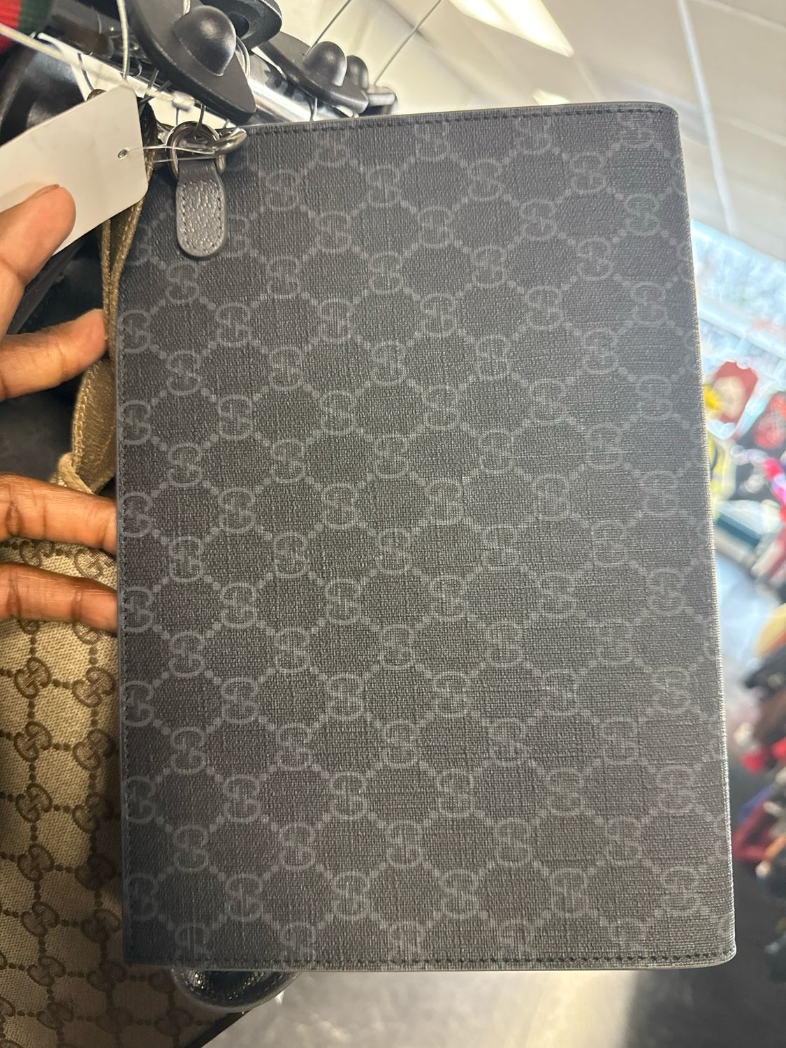 Gucci Small Bicolor Black Pouch (DS/VNDS)