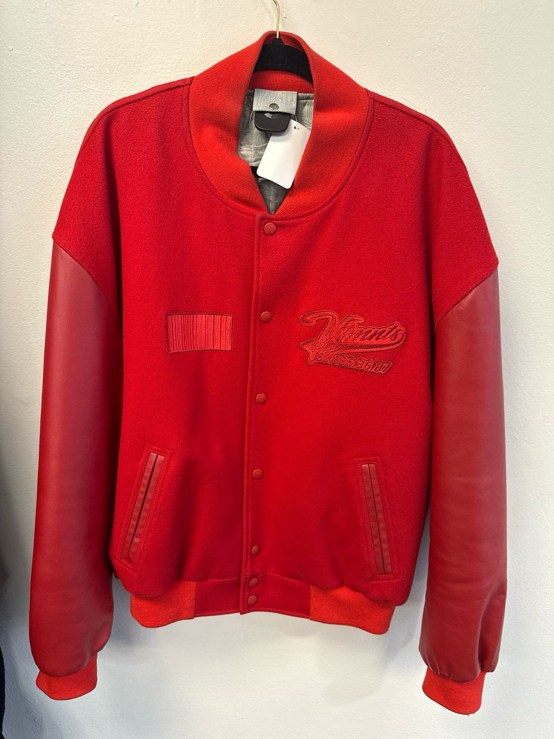 Vetements Red Jacket Sz XL