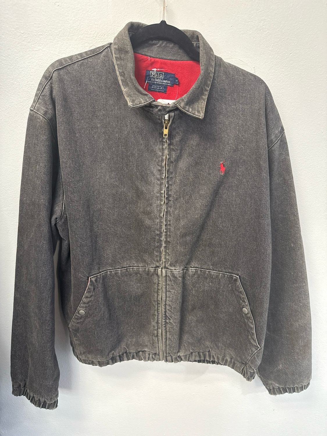 Polo  VTG 80's Denim Jakcet Sz L