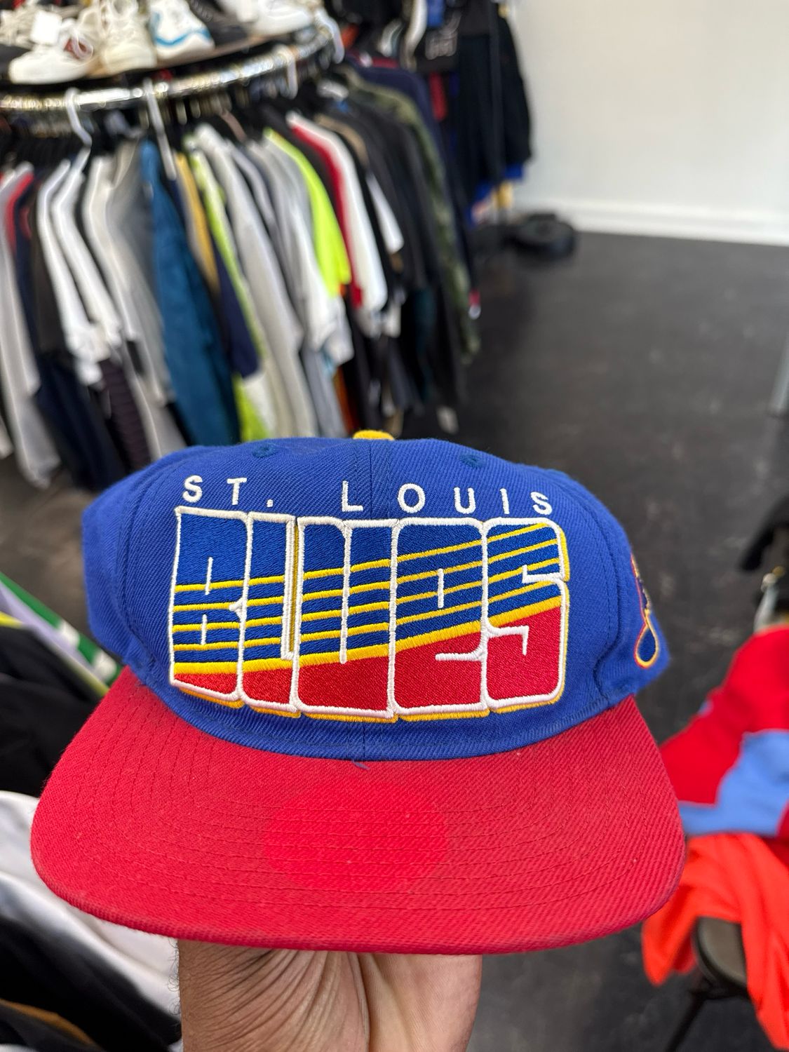 Mitchell &amp; Ness - Blues Hat - Blue - OSFA