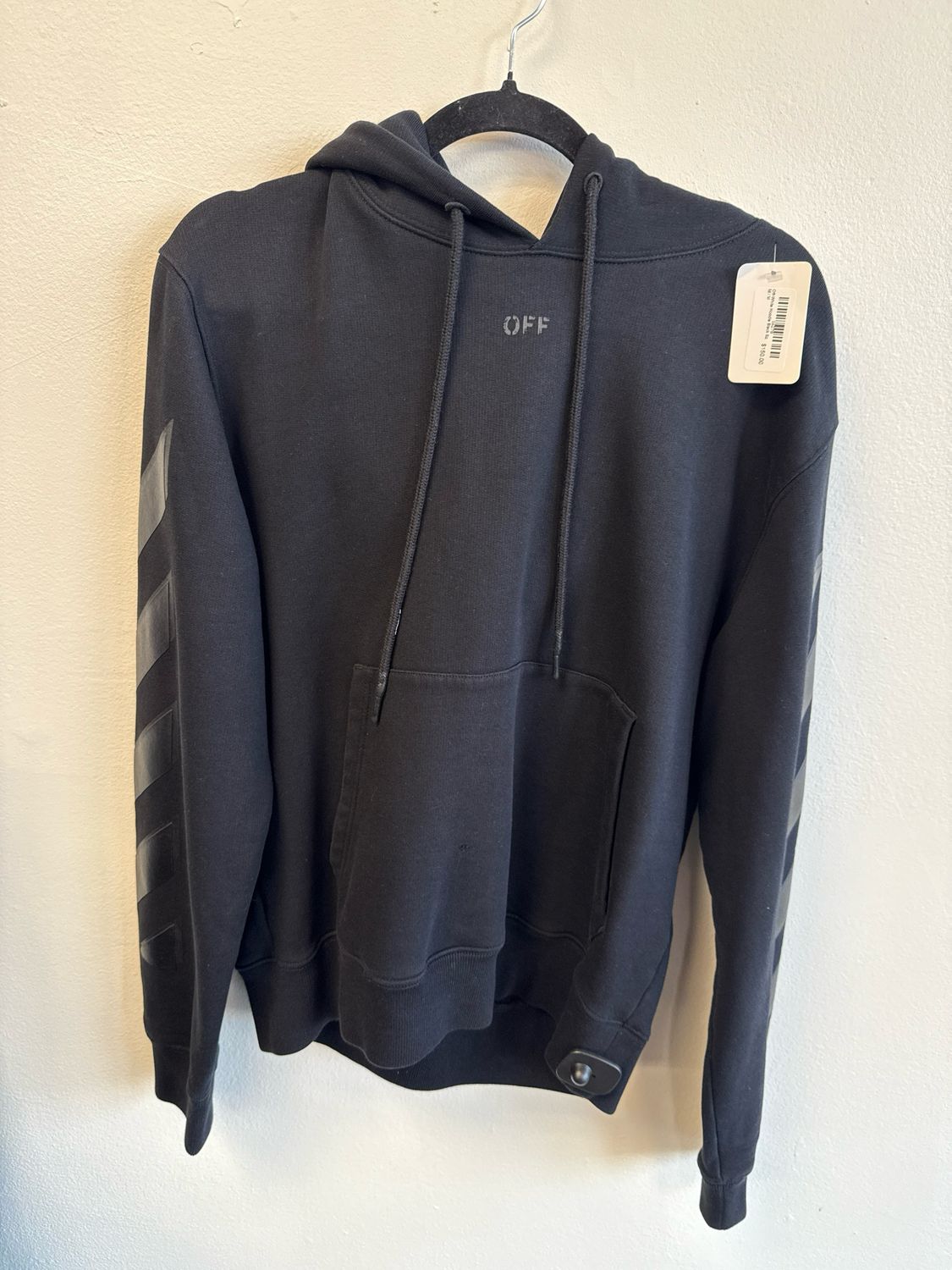 Off-White Hoodie Black Sz M