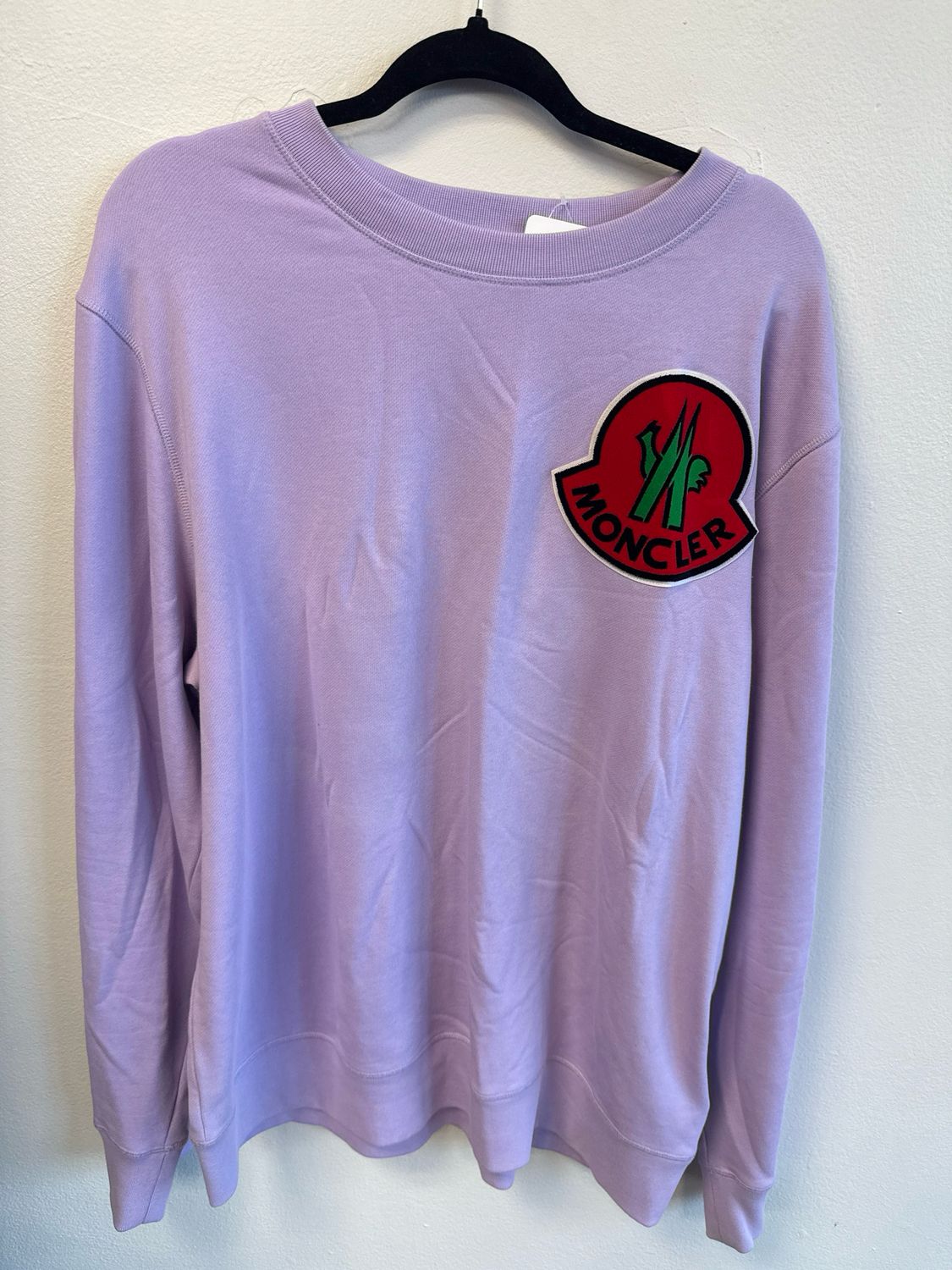 Moncler Purple Crewneck Sz 2XL