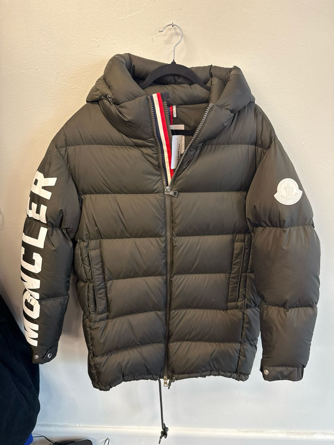 Moncler Dark Green Coat(used) Sz 1
