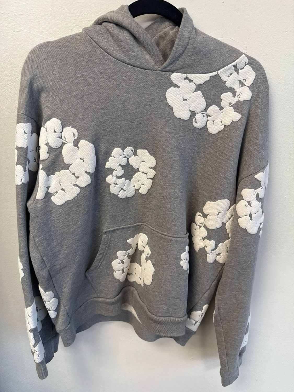 Denim Tears Gray Hoodie Sz L