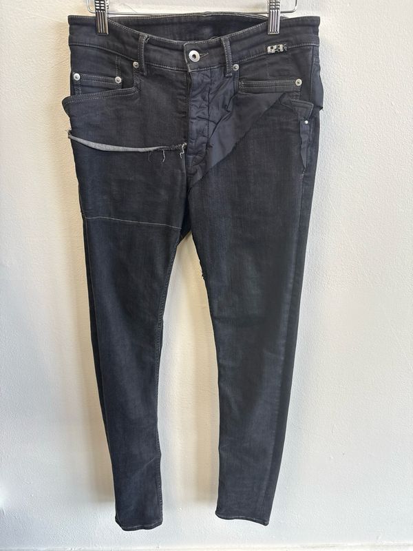 Rick Owens DRKSHDW Black Jeans Sz 29