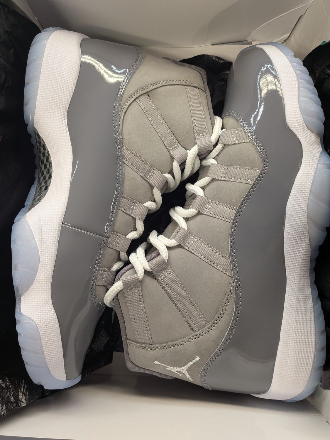 Jordan 11 Cool Grey (new; box) Sz 10