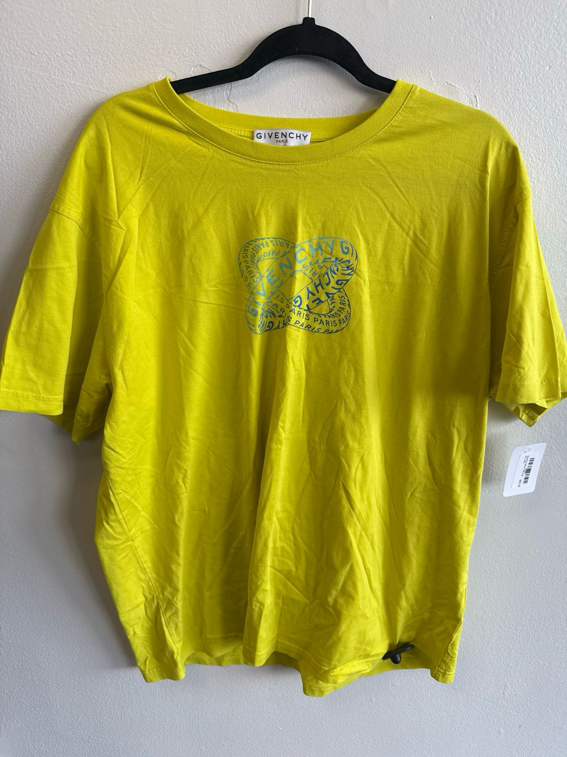 Givenchy Yellow T-Shirt Sz 2XL