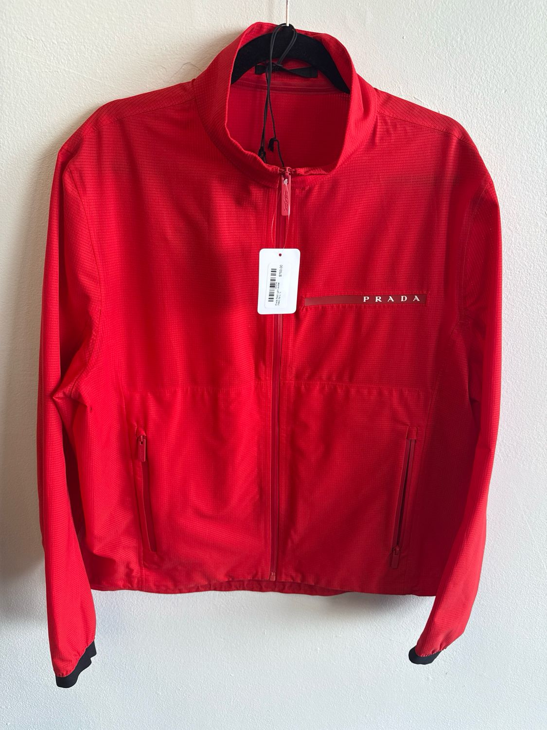 Prada Red Light Jacket (New) Sz L