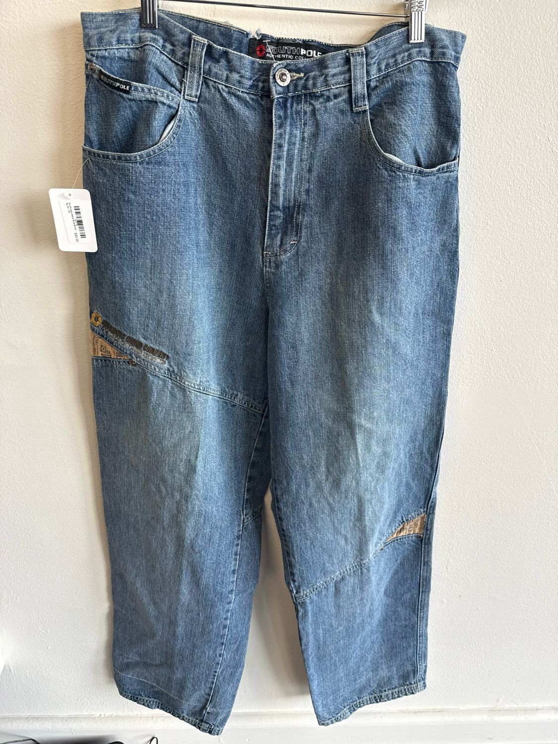 Southpole Jeans Blue/Brown Sz 34
