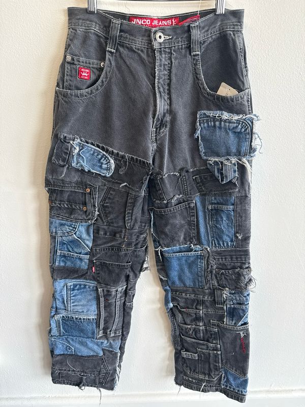 JNCO Patchwork Jeans Sz 31