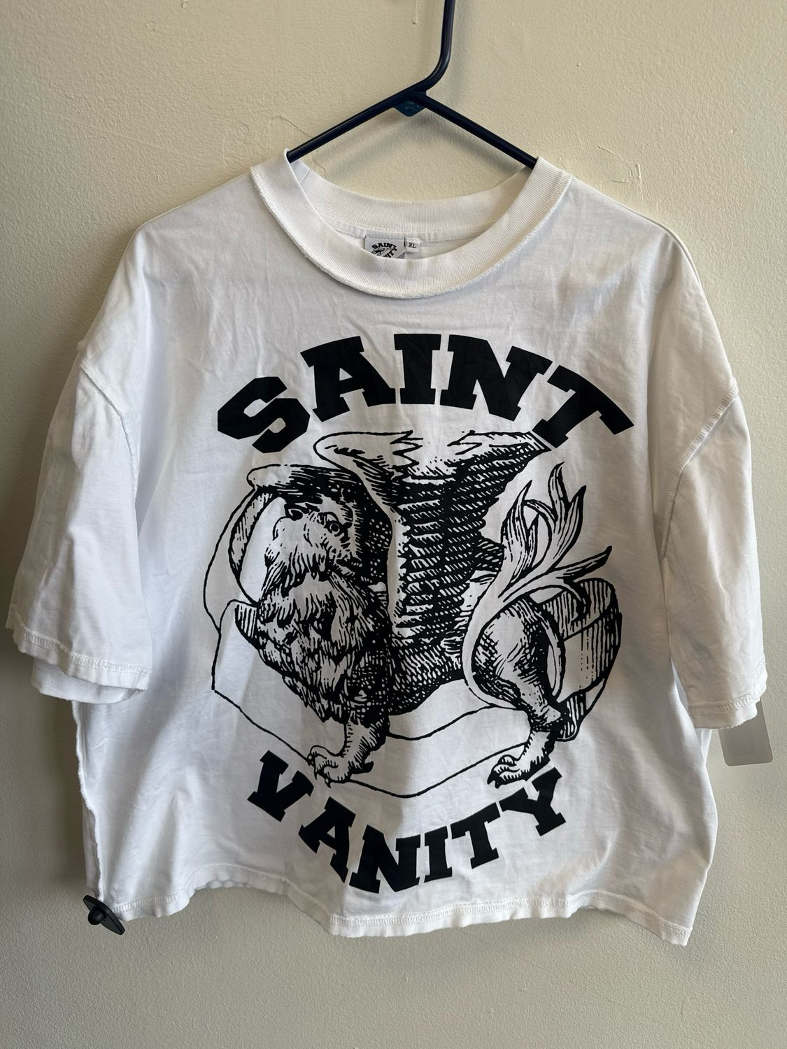 Saint Vanity White Tee Sz:XL