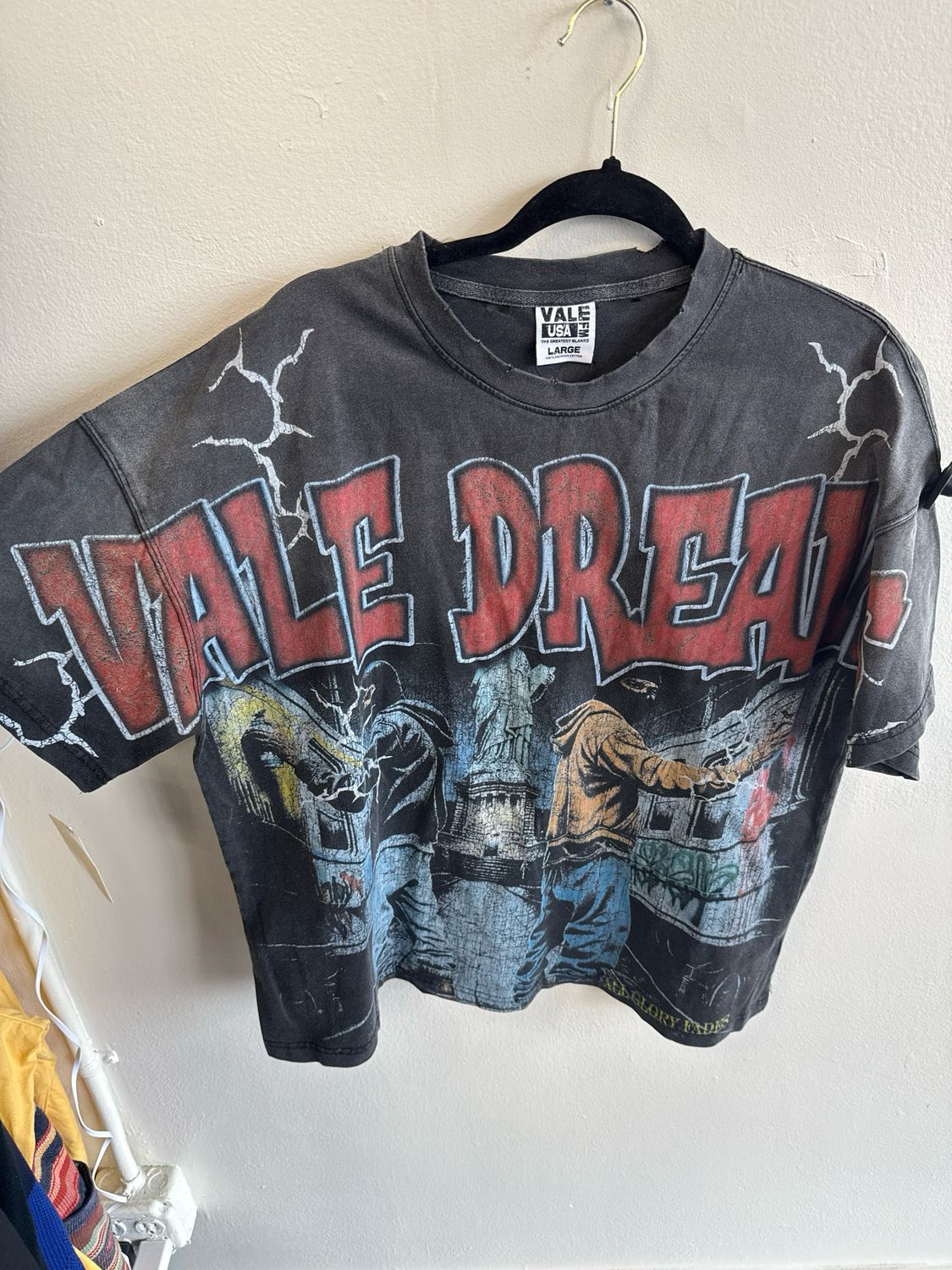 Vale 'All Glory Fades' Tee (new) Sz:L