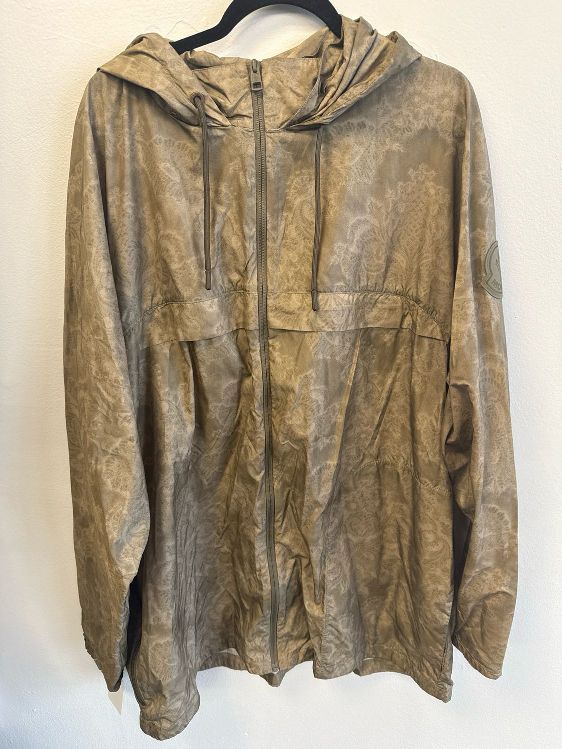 Moncler Beige Windbreaker Sz 6