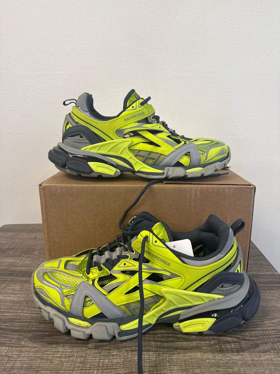 Balenciaga Track Grey/Green (No Box) Sz 9