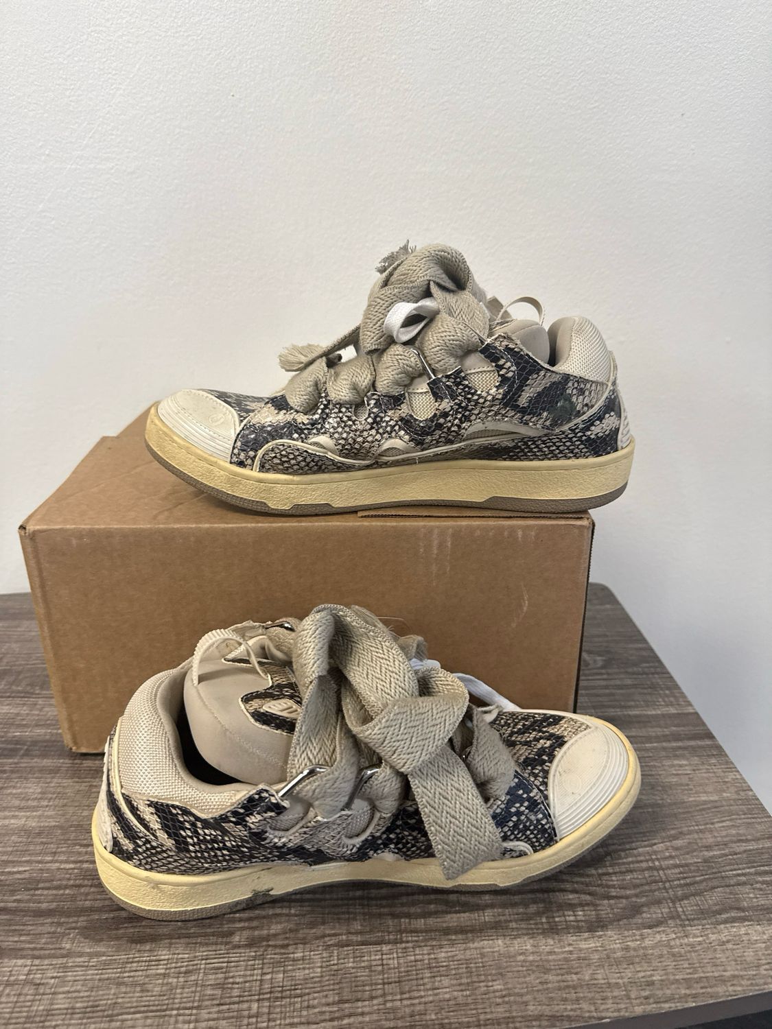 Lanvin Snakeskin (No Box) Sz 10