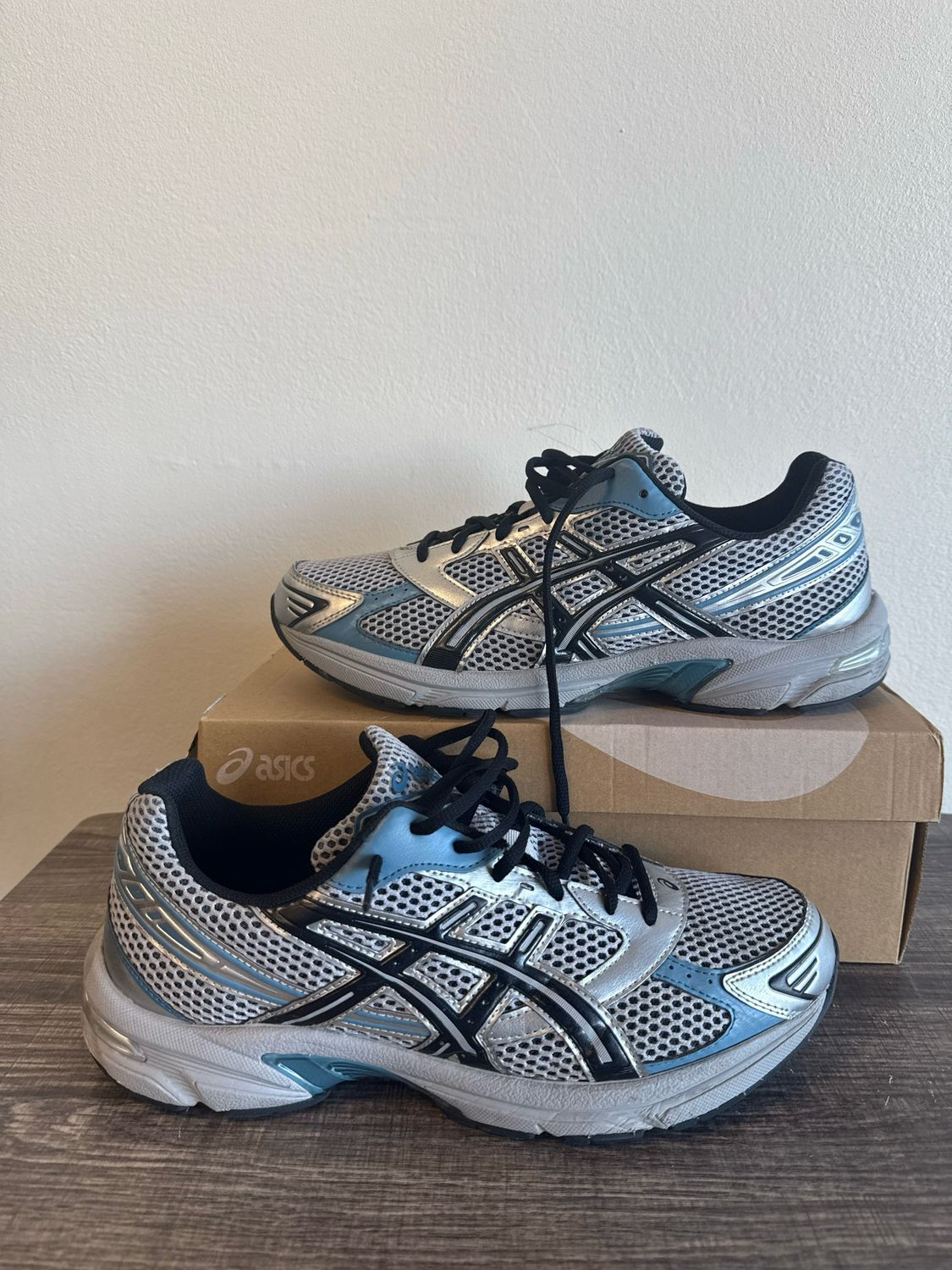 Asics Navy/Silver (box) Sz:11