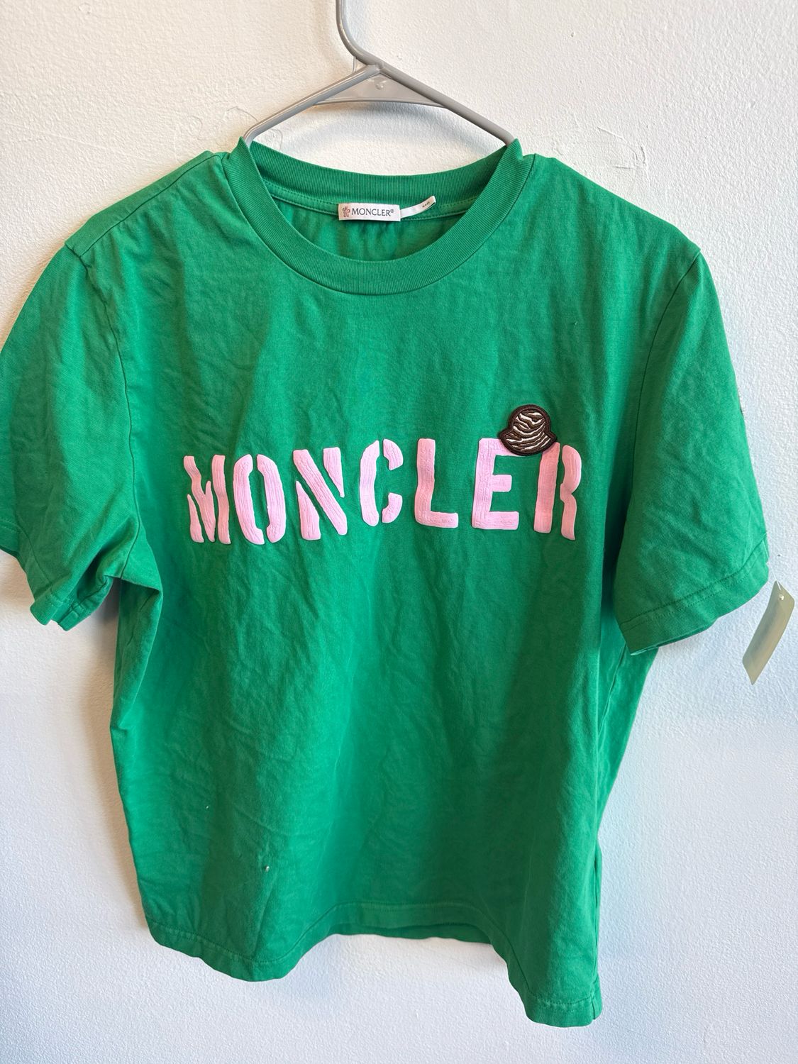 Moncler Green Tee Sz:M
