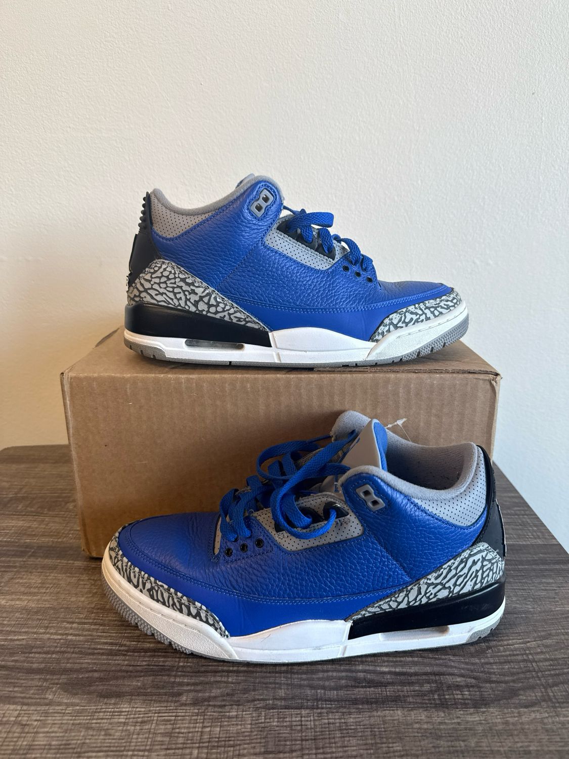 Jordan 3 Royal Blue (no box) Sz:9.5