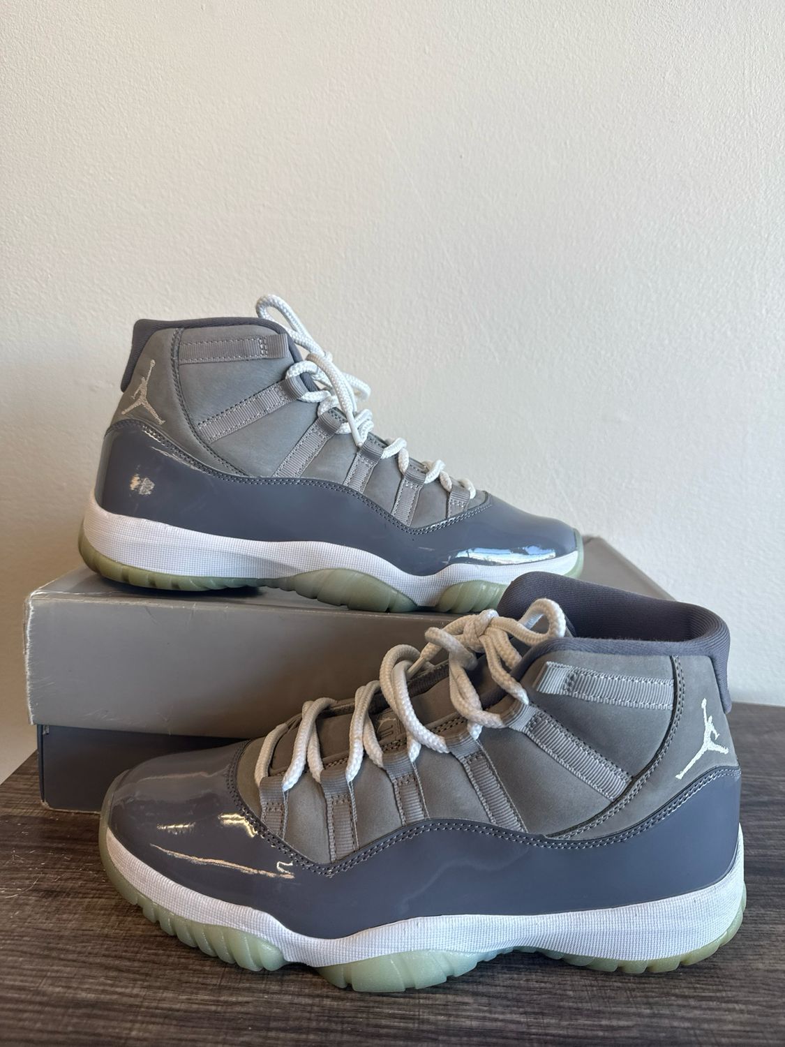 Jordan 11 Cool Grey (box) Sz:10
