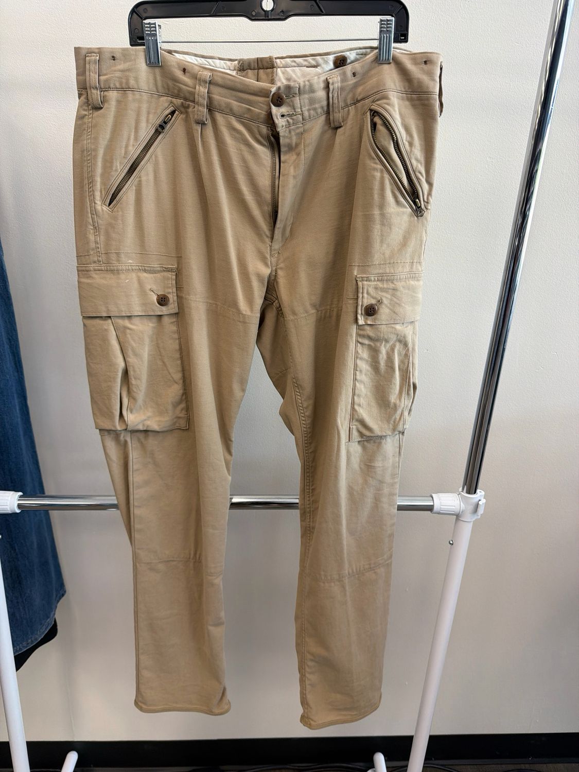 Ralph Lauren Surplus - Cargo Khakis - Tan - 36x32