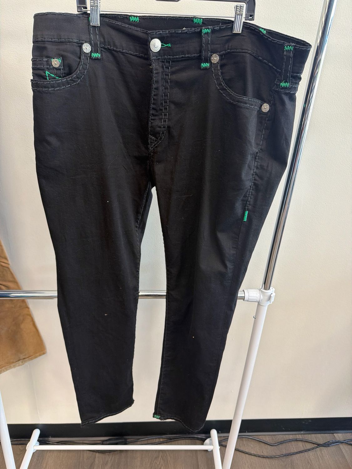 True Religion - Jeans - Black/Green - 44